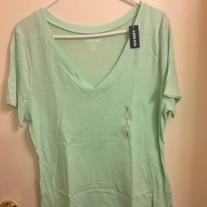 Old Navy Sea-foam green t-shirt